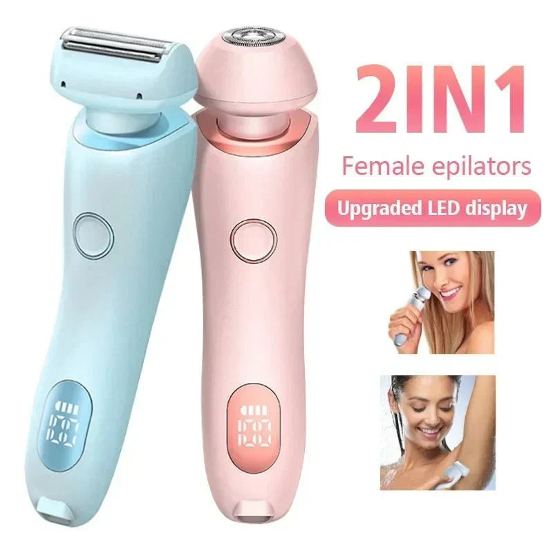 GlowSmooth Pro – Rechargeable Epilator & Trimmer