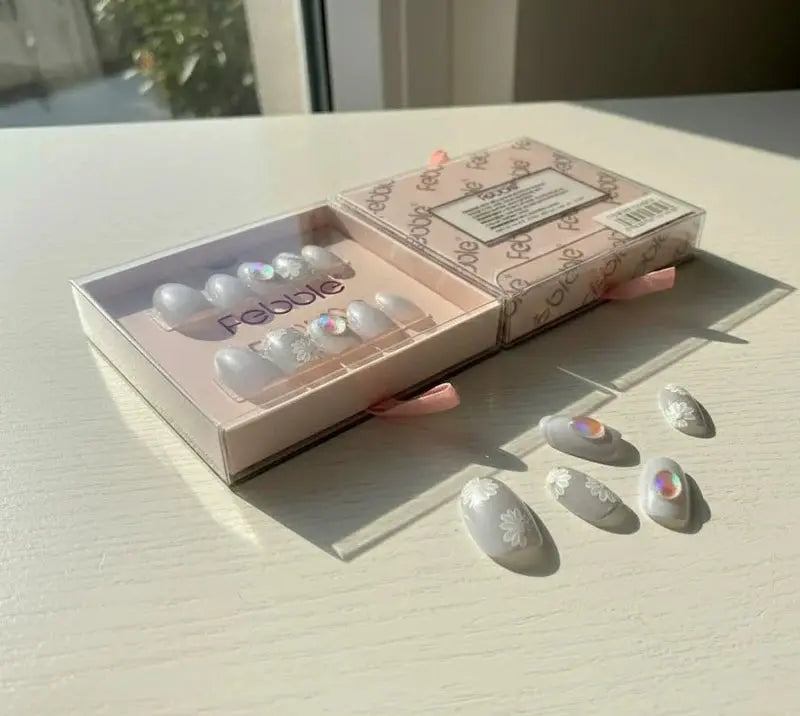 Febble French Crystal Tip Press-On Nails ZB SUP