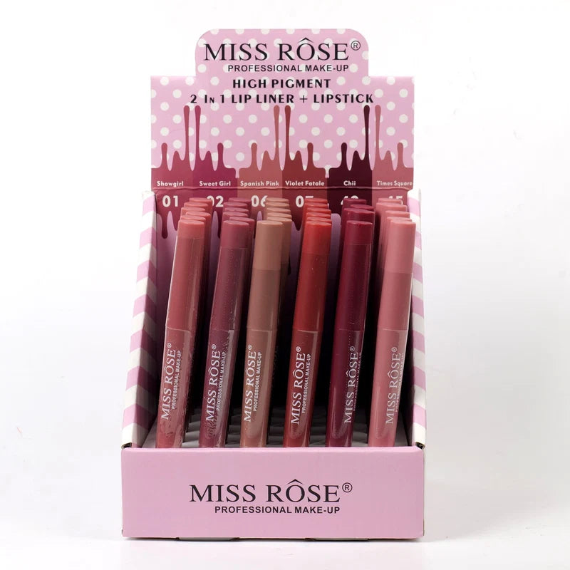 Miss Rose Lip-Liner Lipstick ZB SUP