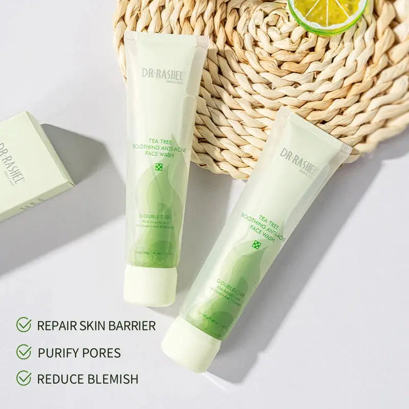 Tea Tree Soothing & Anti-Acne Face Wash 80g ZB SUP