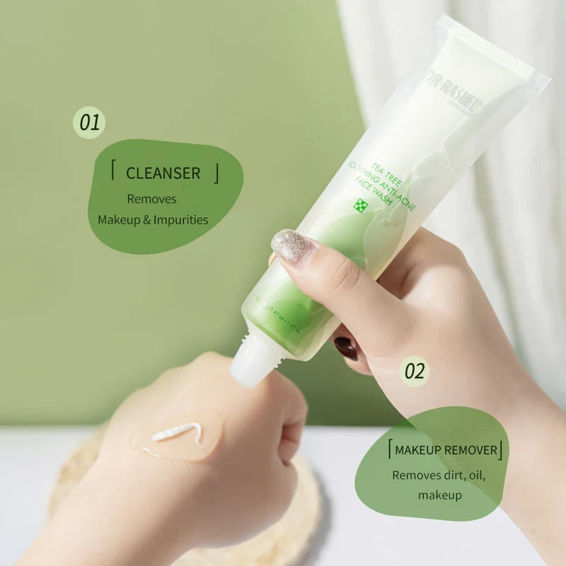 Tea Tree Soothing & Anti-Acne Face Wash 80g ZB SUP