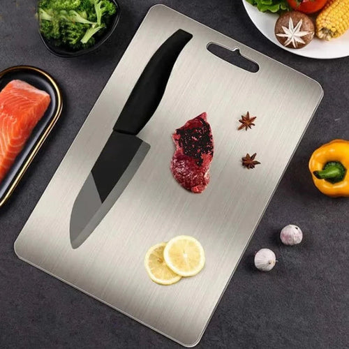 Titanium Chopping Board - Premium Food Prep Cutting Board AD