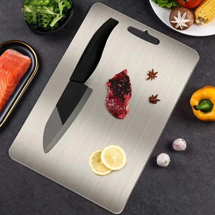 Titanium Chopping Board - Premium Food Prep Cutting Board AD