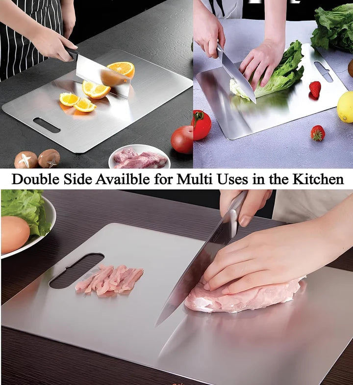 Titanium Chopping Board - Premium Food Prep Cutting Board AD