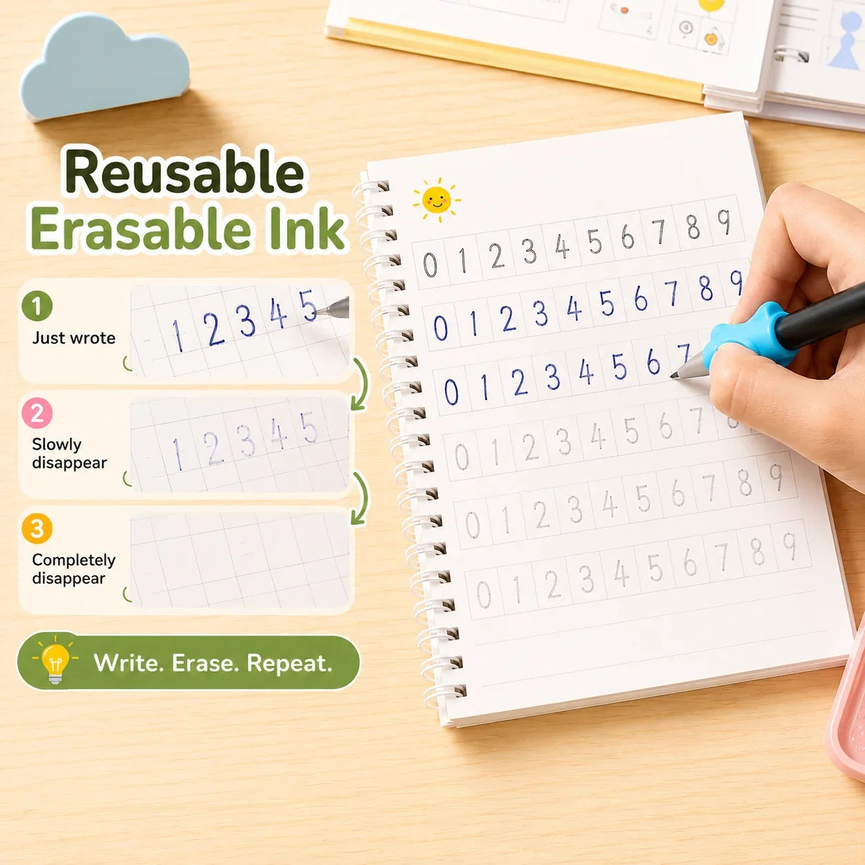 Magic Writing Practice Set for Kids AD