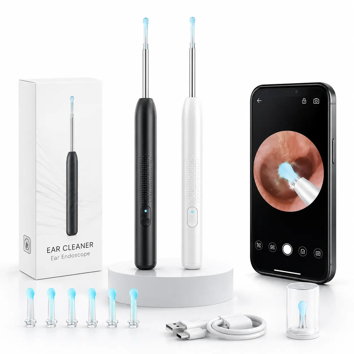 Smart WiFi Ear Cleaner with HD Camera Techlo Bazar