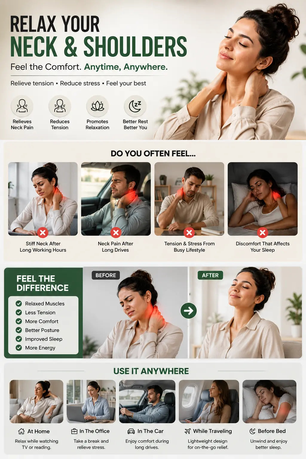 Neck & Shoulder Massager Winning