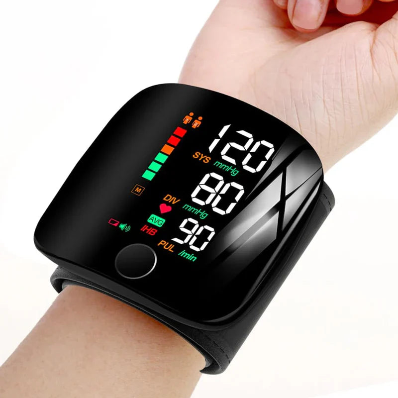 Wrist blood pressure monitor