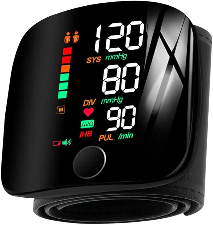 Wrist blood pressure monitor